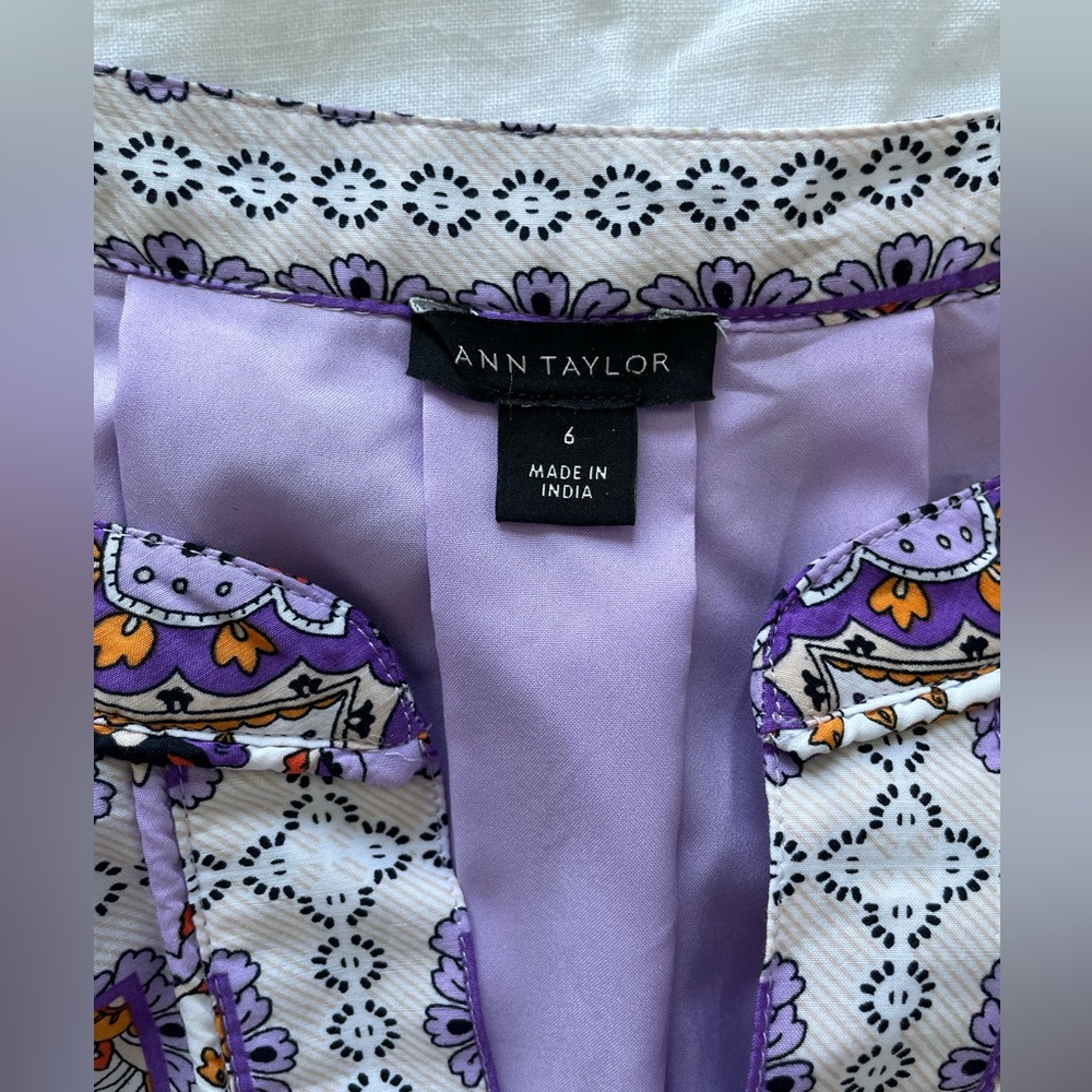 💜 Ann Taylor Flare Dress - Picture 13 of 14